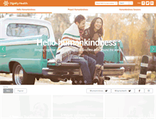 Tablet Screenshot of hellohumankindness.org
